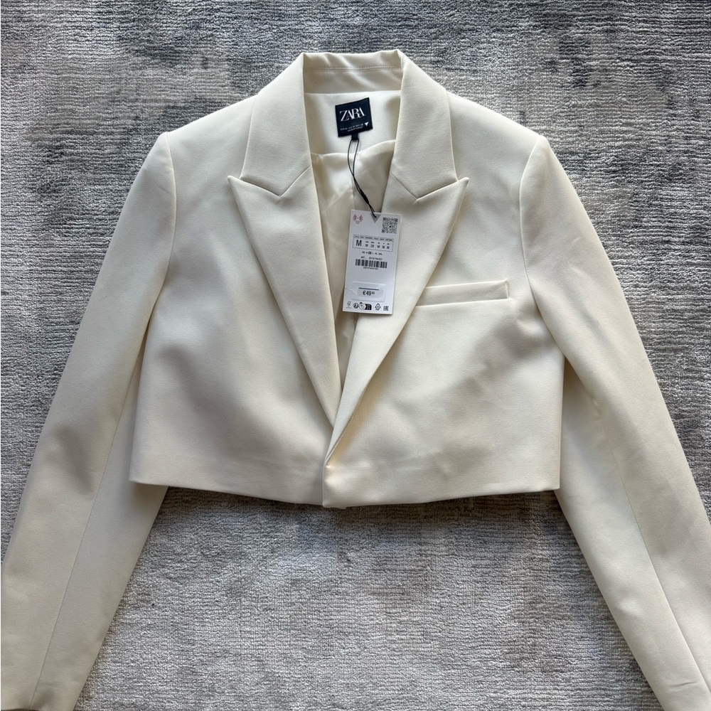 Zara Cropped Blazer